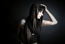 Load image into Gallery viewer, The Poisoner's Hooded Infinity Scarf