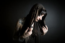 Load image into Gallery viewer, The Poisoner's Hooded Infinity Scarf