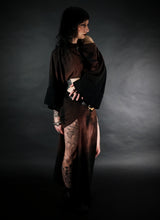 Load image into Gallery viewer, Triple Crow Long Sleeved Cropped Dolman Shirt