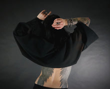 Load image into Gallery viewer, Triple Crow Long Sleeved Cropped Dolman Shirt