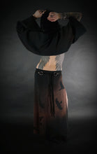 Load image into Gallery viewer, Murder of Crows Double Slit Maxi Skirt