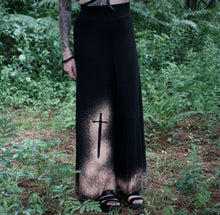 Load image into Gallery viewer, Sword Print Palazzo Pants