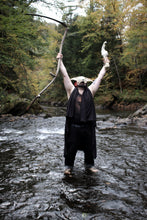 Load image into Gallery viewer, Flowing Hooded Shawl Wrap Vest Shirt