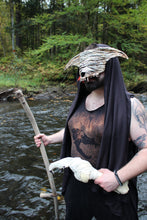 Load image into Gallery viewer, Flowing Hooded Shawl Wrap Vest Shirt