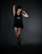 Load image into Gallery viewer, Long High Low Triple Moon Loose Tank Top