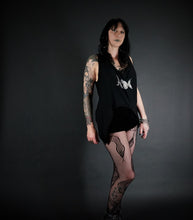 Load image into Gallery viewer, Long High Low Triple Moon Loose Tank Top
