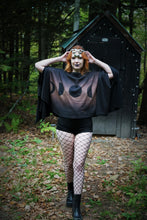 Load image into Gallery viewer, Moon Phase Witch Poncho