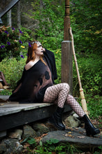 Load image into Gallery viewer, Moon Phase Witch Poncho