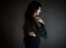 Load image into Gallery viewer, Moon Phase Long Sleeved Cropped Dolman Shirt