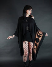 Load image into Gallery viewer, Moon Phase Kimono Sleeve Top