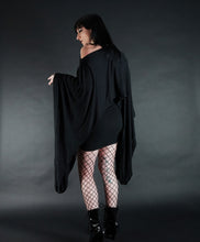 Load image into Gallery viewer, Extra Long Kimono Sleeve Moon Phase Top