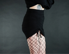 Load image into Gallery viewer, Mini Black Skirt