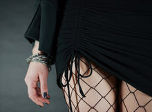 Load image into Gallery viewer, Mini Black Skirt