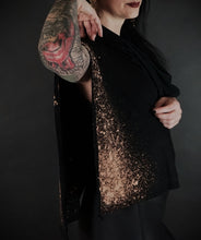 Load image into Gallery viewer, Galaxy Print Hooded Poncho