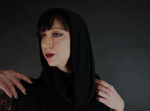 Load image into Gallery viewer, Galaxy Print Hooded Poncho