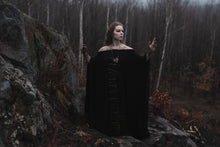 Load image into Gallery viewer, Ogham Long Black Kaftan Oversized Dress