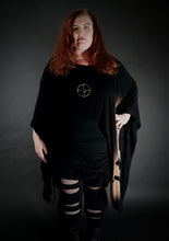 Load image into Gallery viewer, Extra Long Kimono Sleeve Moon Phase Top