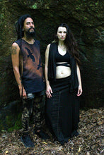 Load image into Gallery viewer, Huginn Muninn Oden Raven Crow Post Apocalyptic T-Shirt Tank Top - Wings of Sin