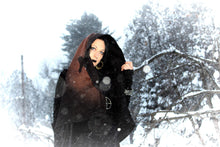 Load image into Gallery viewer, Murder of Crows Long Flowing Vest Black Ravens Sleeveless - Wings of Sin