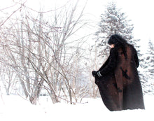 Load image into Gallery viewer, Murder of Crows Long Flowing Vest Black Ravens Sleeveless - Wings of Sin