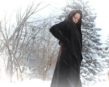 Load image into Gallery viewer, Murder of Crows Long Flowing Vest Black Ravens Sleeveless - Wings of Sin