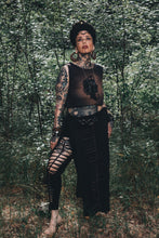 Load image into Gallery viewer, Medusa Goth Witch Cropped Loose Tank
