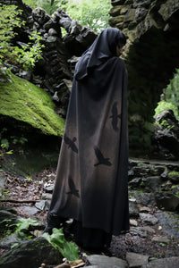 Murder of Crows Hooded Cloak