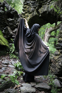 Murder of Crows Hooded Cloak