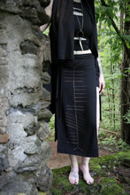 Load image into Gallery viewer, Crone Ogham Stained Panel Skirt Loincloth
