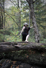 Load image into Gallery viewer, One-Sleeve Gothic Kaftan – Anatomical Heart &amp; Floral Print
