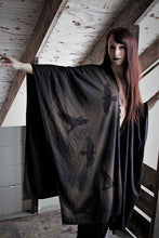 Load image into Gallery viewer, Long Murder of Crows Robe Jacket Ritual Witch Black Outerwear
