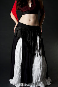 Warrior Long Slit Skirt